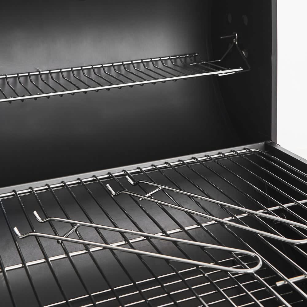 - Wilko Oil Drum Charcoal BBQ Grill - With Lid Cover - Chrome Plated Steel Cooking Grid