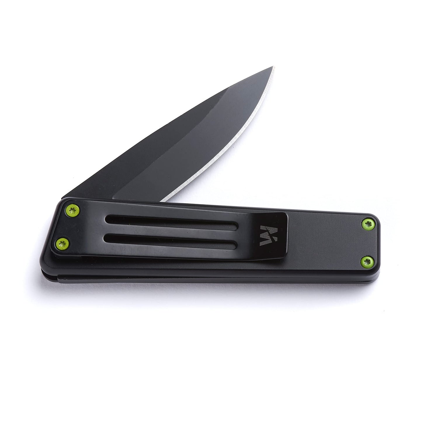 - Whitby Pocket Knife, 2.5" Mint Stainless Steel Folding Knives Charcoal Grey Finish