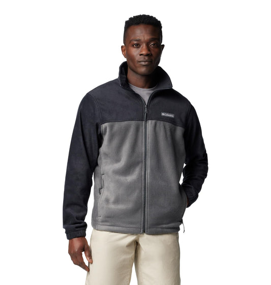 Columbia Mens Steens Mountain 2.0 Full Zip Fleece Jacket, Black X Grill, M EU