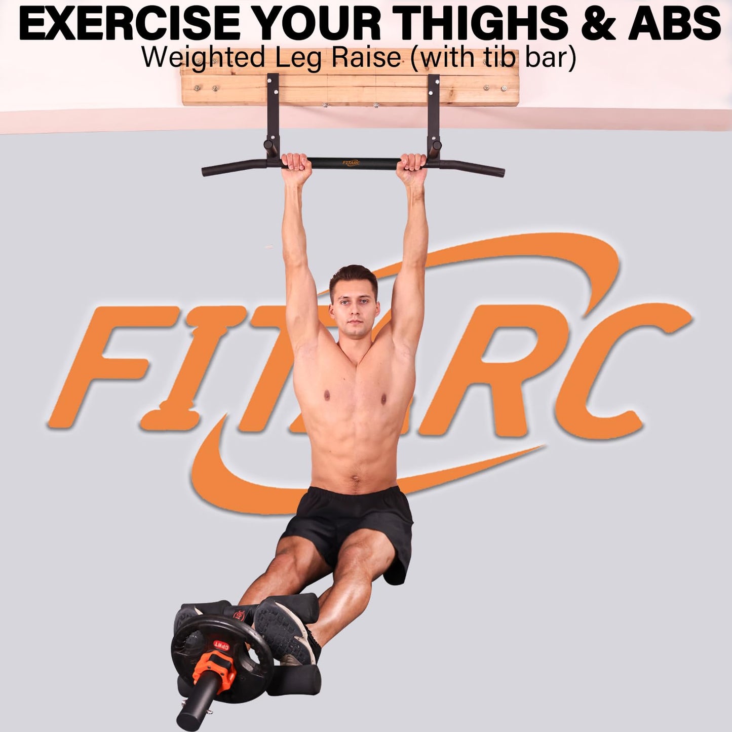 - Fitarc Joist Mount Pull Up Bar | Chin Up Bar Ceiling Mount | Heavy Duty -