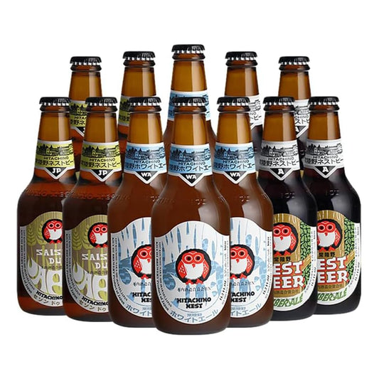 - Hitachino Ale Mixed Gift Case | 330 ml Bottles (12) -