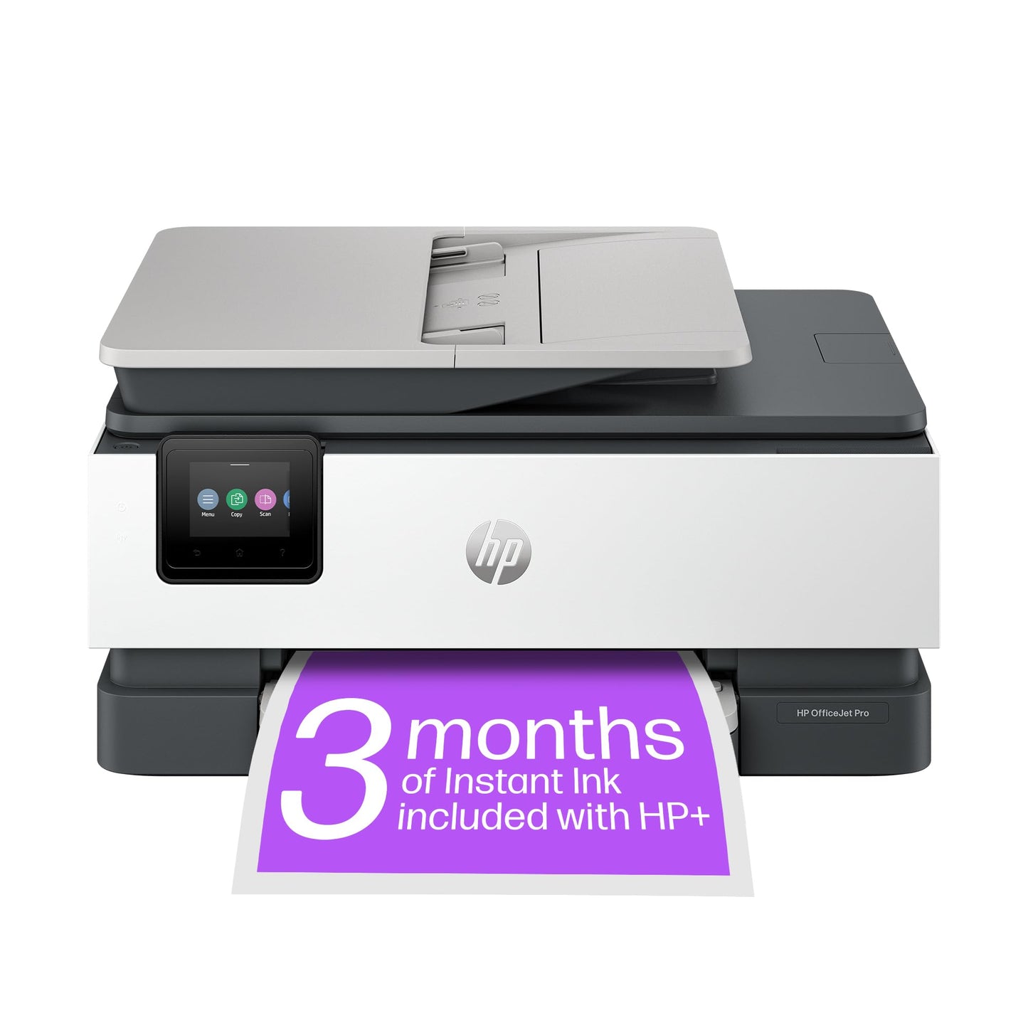 - HP OfficeJet Pro 8132e All-in-One Printer | Colour | Printer for Home | Print, Scan, Copy, Fax Automatic Document Feeder| 3 Months Instant Ink with HP | Print over VPN with HP+ | Up to 3 Year Warranty -