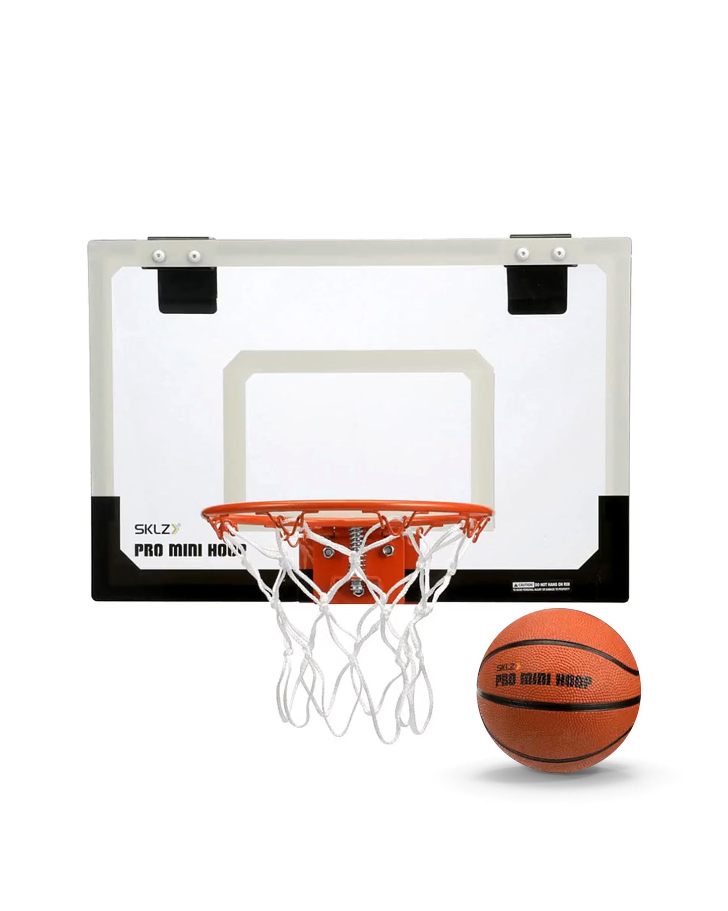 - SKLZ Pro Mini Basketball Hoop | Mini Basketball | Protective Back Padding | Door Hooks -