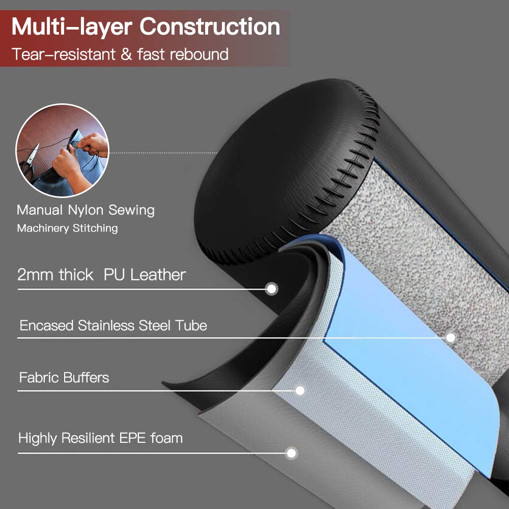 - Dripex Adult Free Standing Boxing Punch Bag | Heavy Duty Punching Bag Stand with Suction Cup Base | 69'' (Black) -