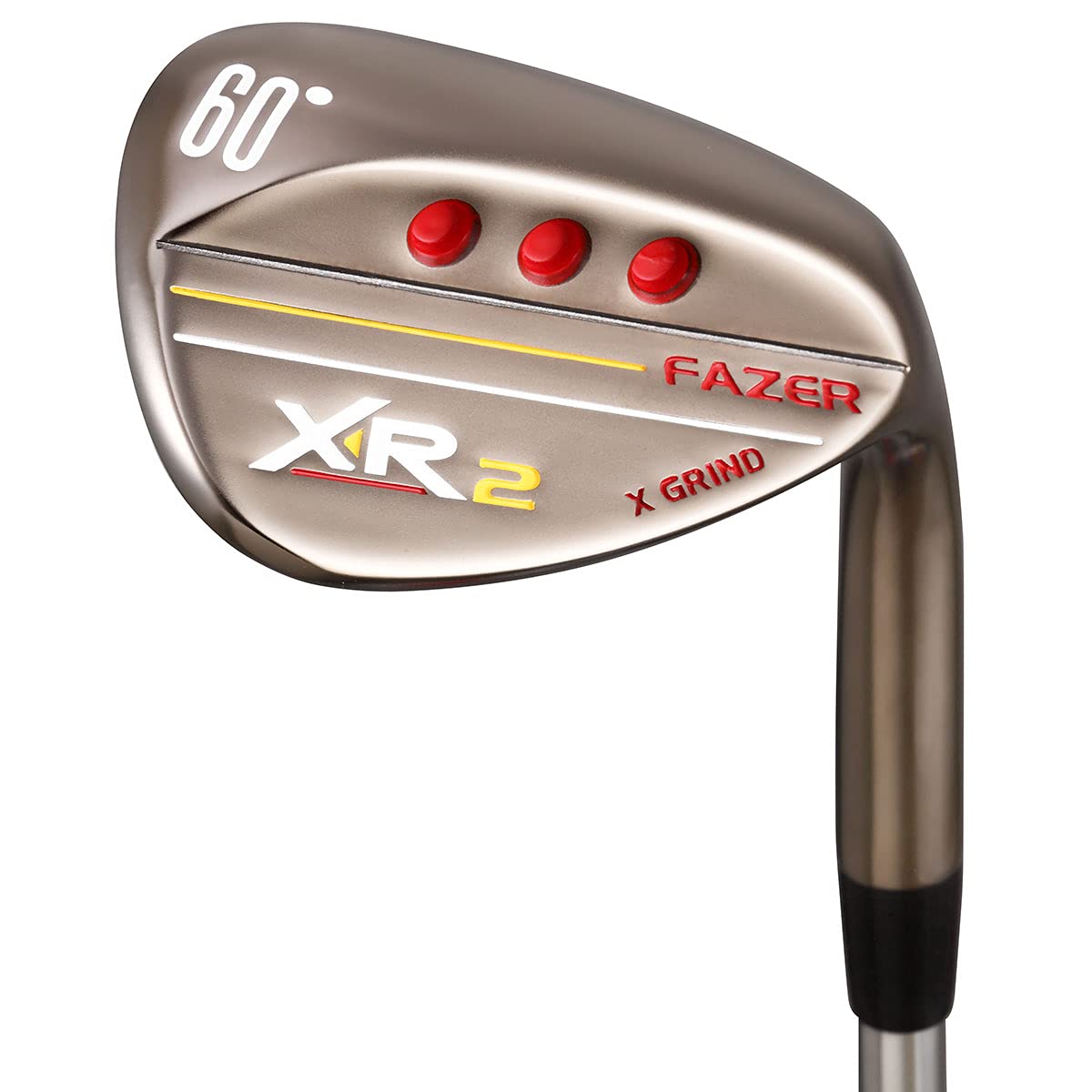 - FAZER XR2 | Nickel Alloy Steel Rubber Grip Golf Wedge -