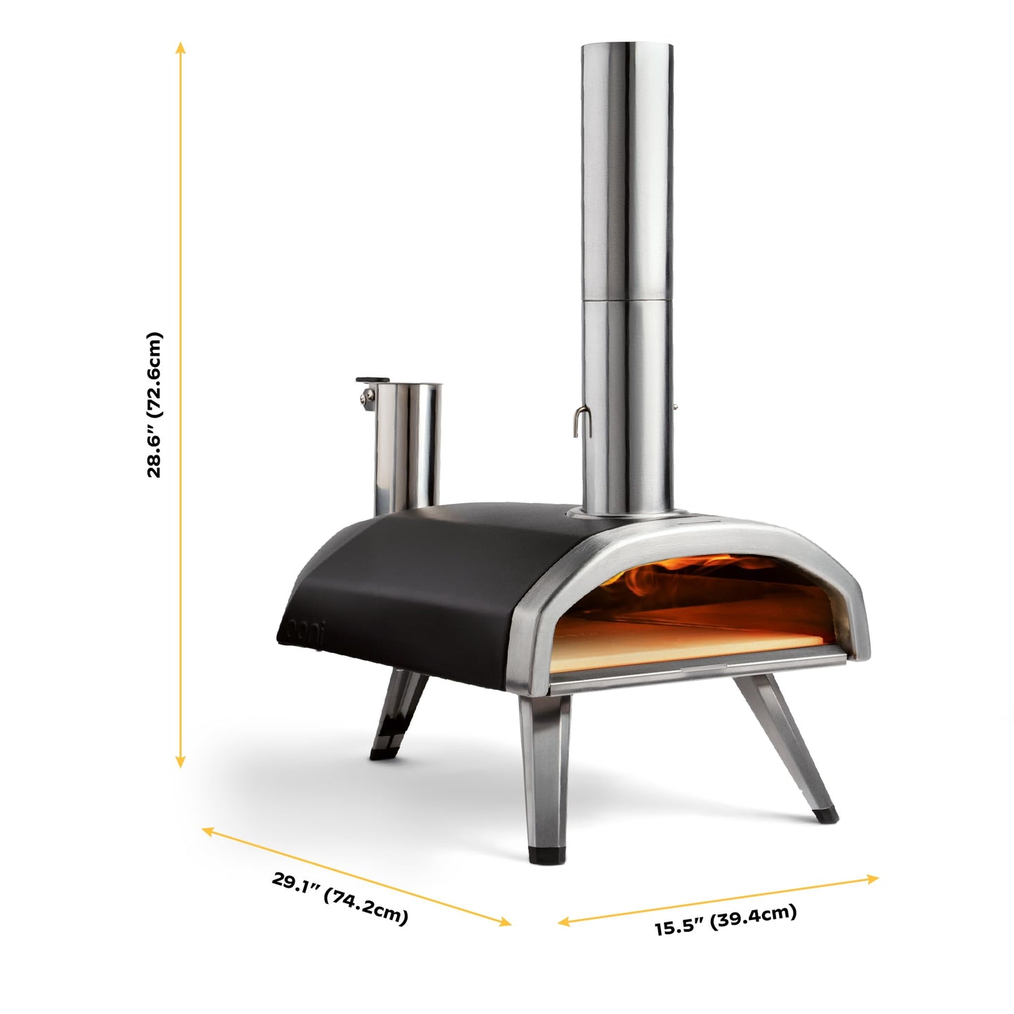 - Ooni Fyra 12 Wood Fired Outdoor Pizza Oven | Portable Hard Wood Pellet Pizza Oven -