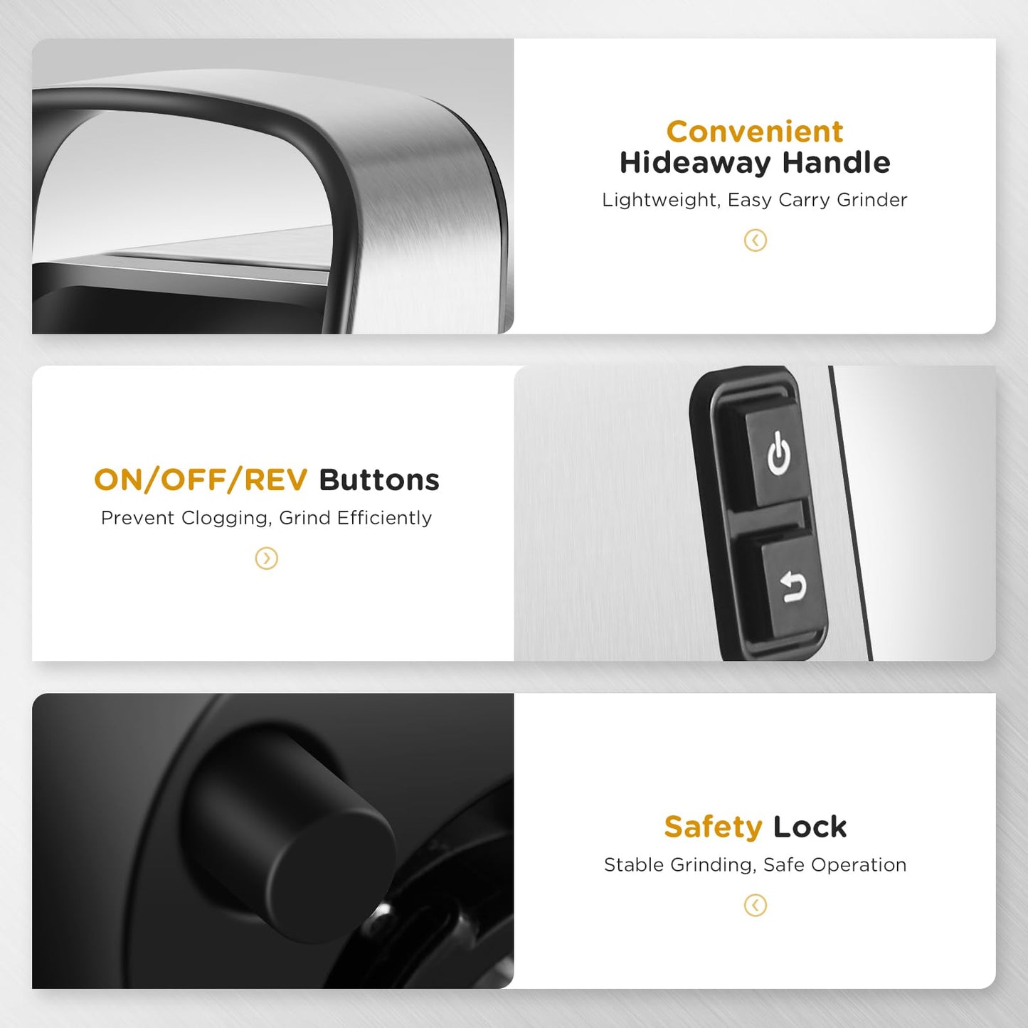 AAOBOSI 3000W Electric Meat Grinder, Electric Meat Mincer Machine with 2 Stainless Steel Blades & 4 Grinding Plates, Sausage Maker & Kibbe Kit for Home Use & Commercial Using