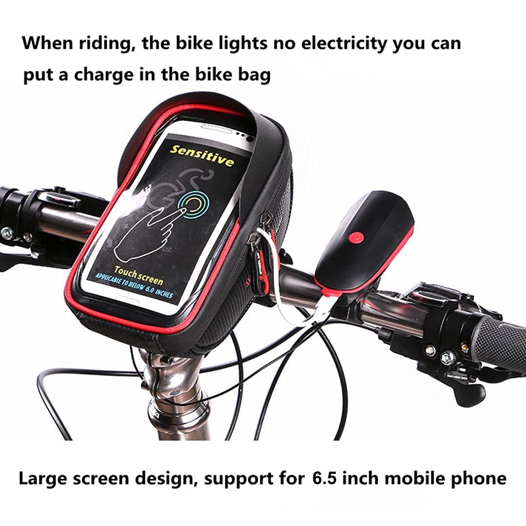 - XPhonew Bike Handlebar Bag, Bicycle Phone Mount, Waterproof.