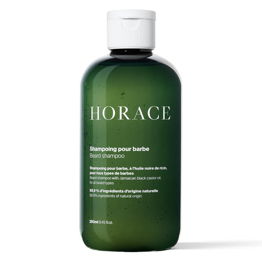 - HORACE Beard Shampoo for Men | Sulphate-free Wash with Castor Oil | Gentle Beard Care for All Skin Types -