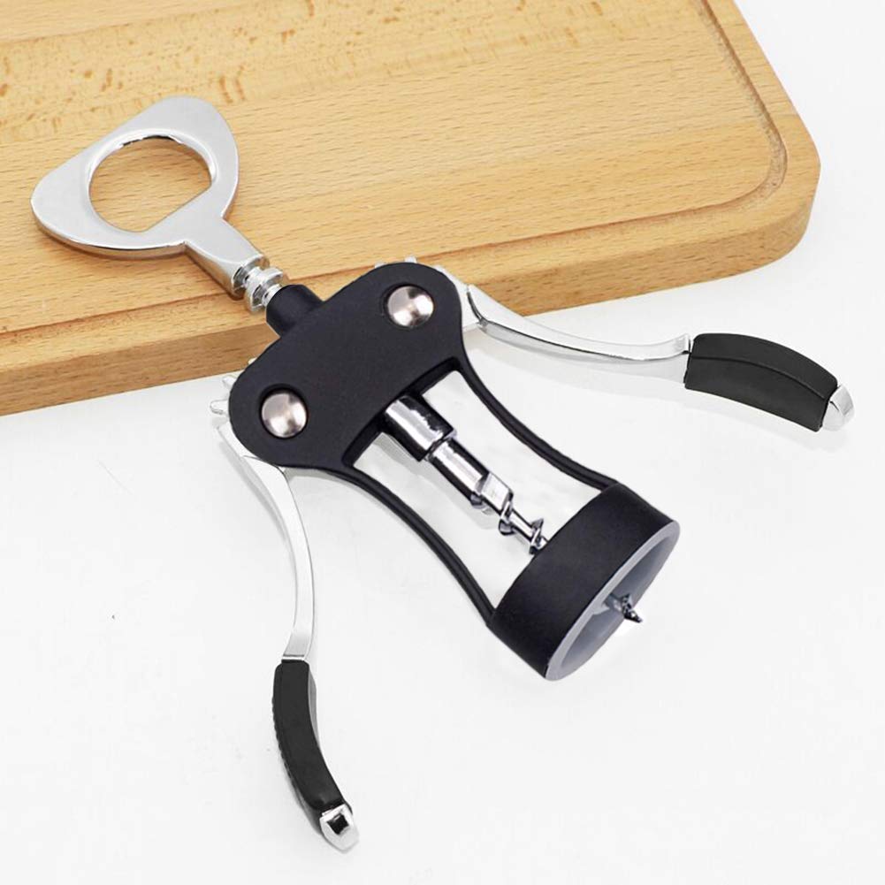 - Foho Wine Opener | Multifunctional Wing Corkscrew | Wine Bottle Opener -