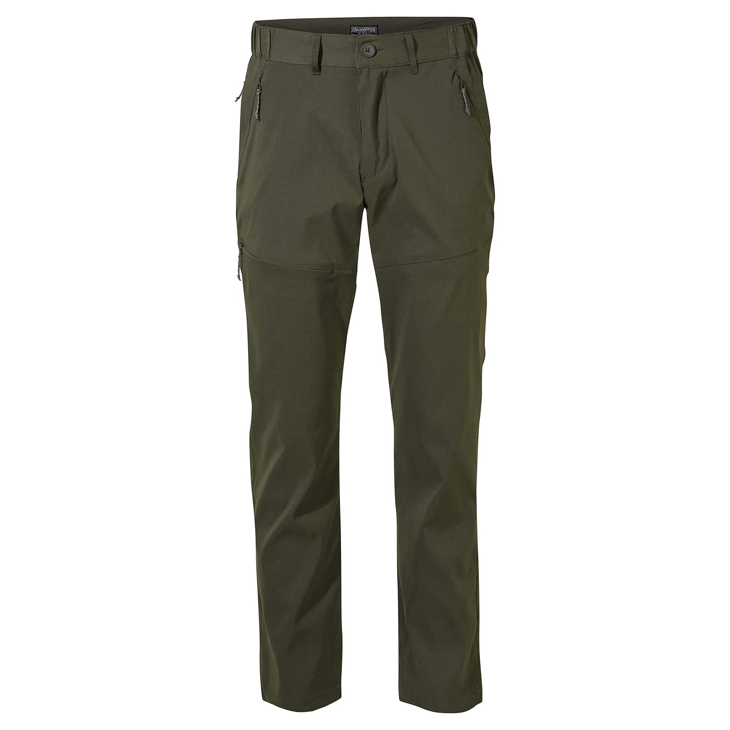 Craghoppers Men's Kiwi Pro Hiking Trousers, Dark Khaki, 32W