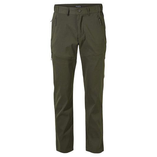 Craghoppers Men's Kiwi Pro Hiking Trousers, Dark Khaki, 32W