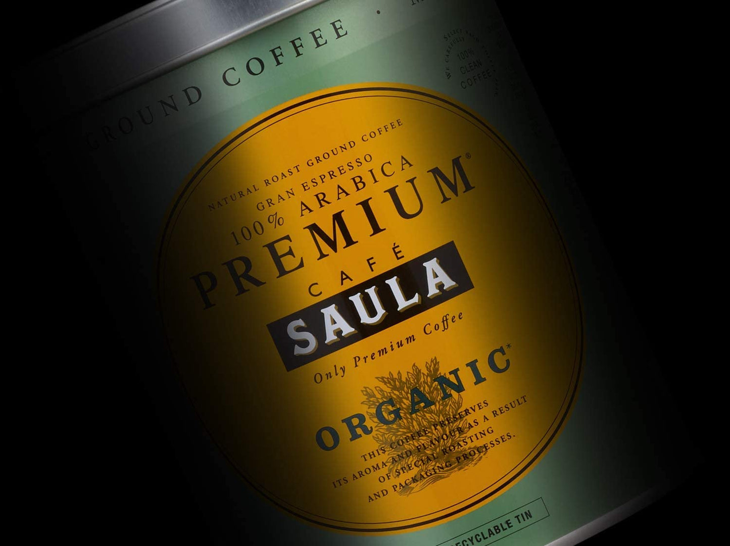 - Premium Organic Ground Coffee | 100% Arabica Spanish Espresso Blend -