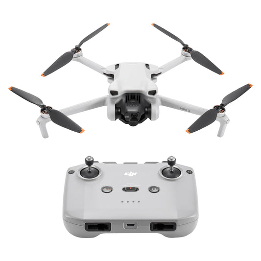 - DJI Mini 3 – Lightweight 3x Mechanical Gimbal Mini Camera Drone With 4K HDR Video -