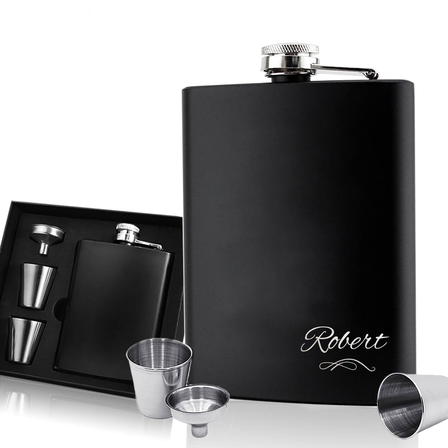 - Hip Flasks Personalised -