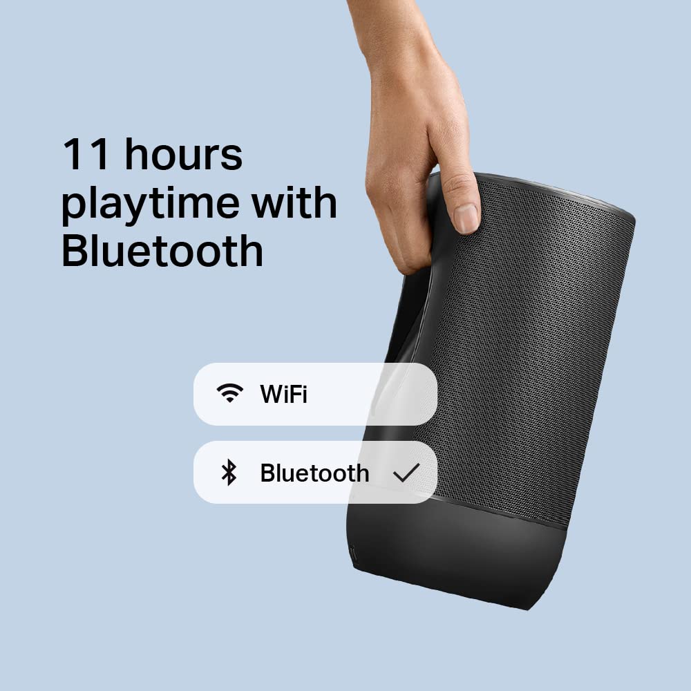 - Sonos Move - The durable battery-powered Smart Speaker for Outdoor and Indoor Listening | Black -