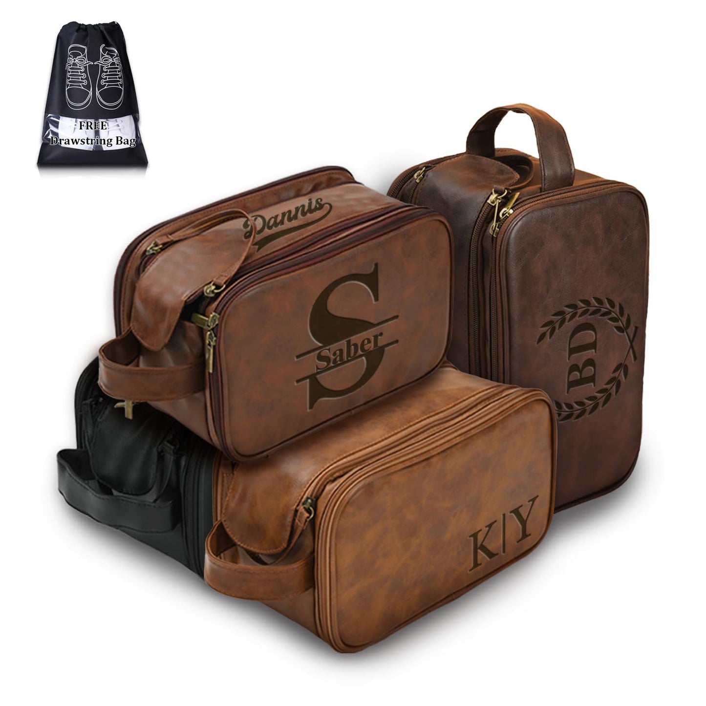 - Personalized Toiletry Bag for Men | Custom Name Toiletry Bag | Gift For Dad Or Husband -