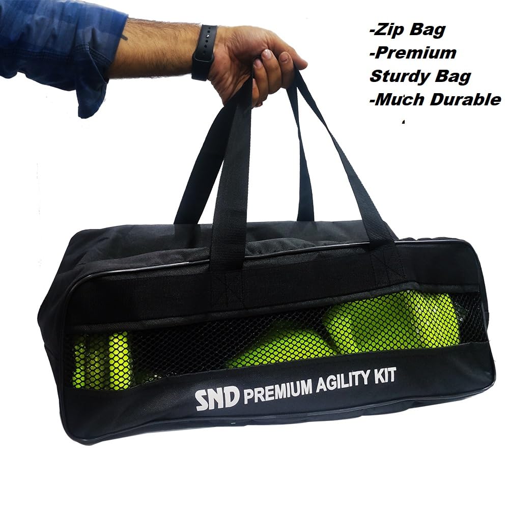 22YardsPro Agility Speed Ladder & Cones Football Training Equipment for Kids & Adults Kit UK