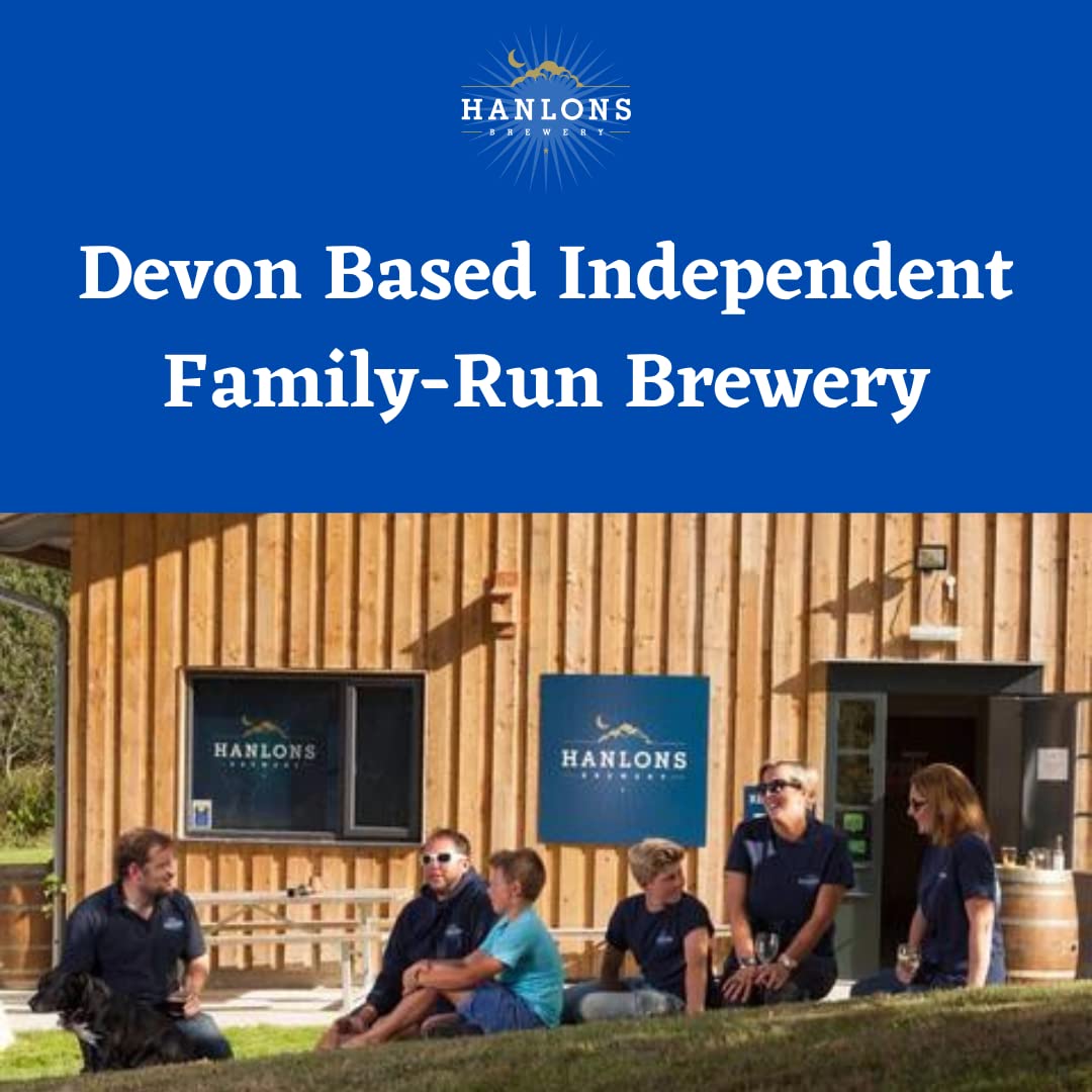 - Hanlons Premium Mixed English Pale Ale & IPA Real Ale Craft Beer Gift Set | 12 x 500ml Beer Bottles -