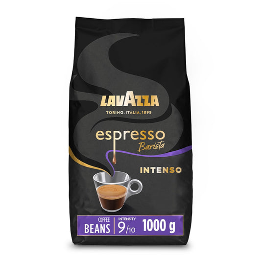 - Lavazza | Espresso Barista Intenso | Drum Roasted Coffee Beans -