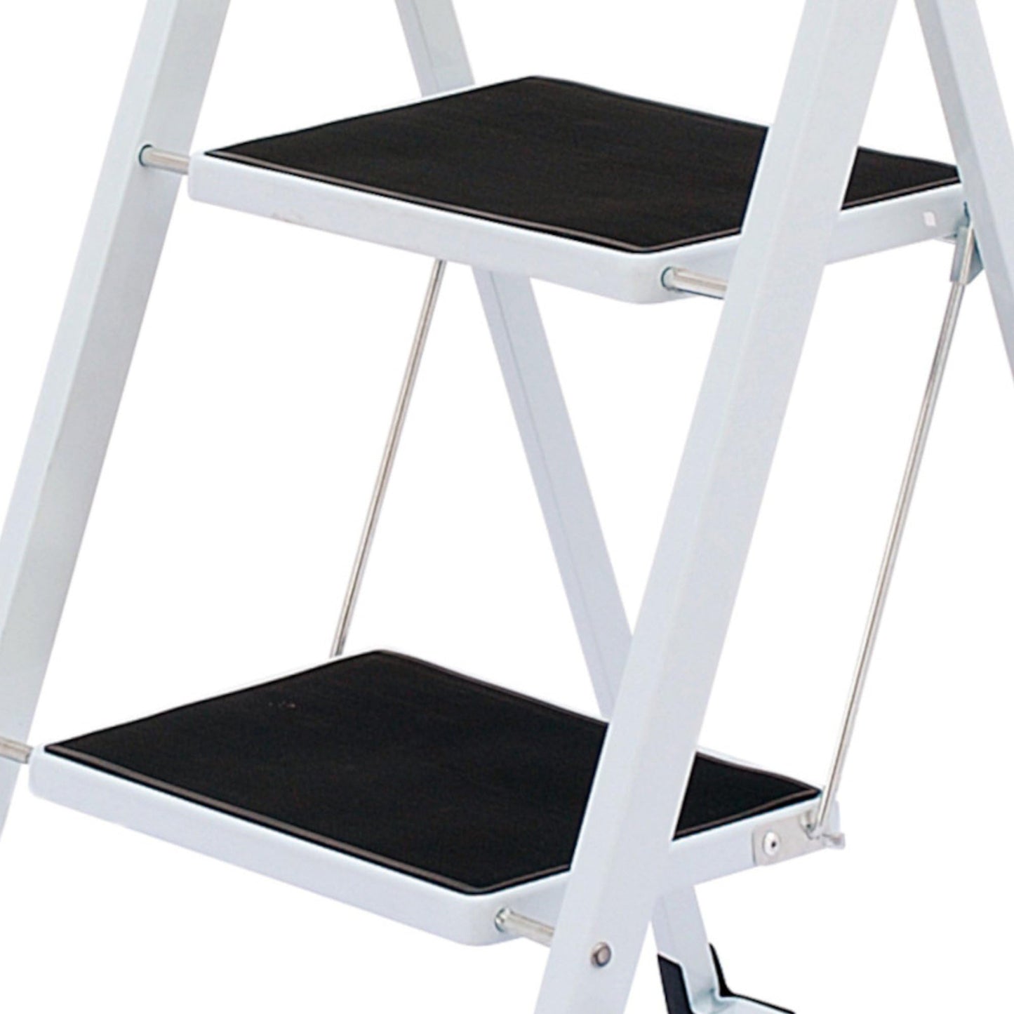 - Oypla Foldable 2 Step Ladder | Non Slip Tread -