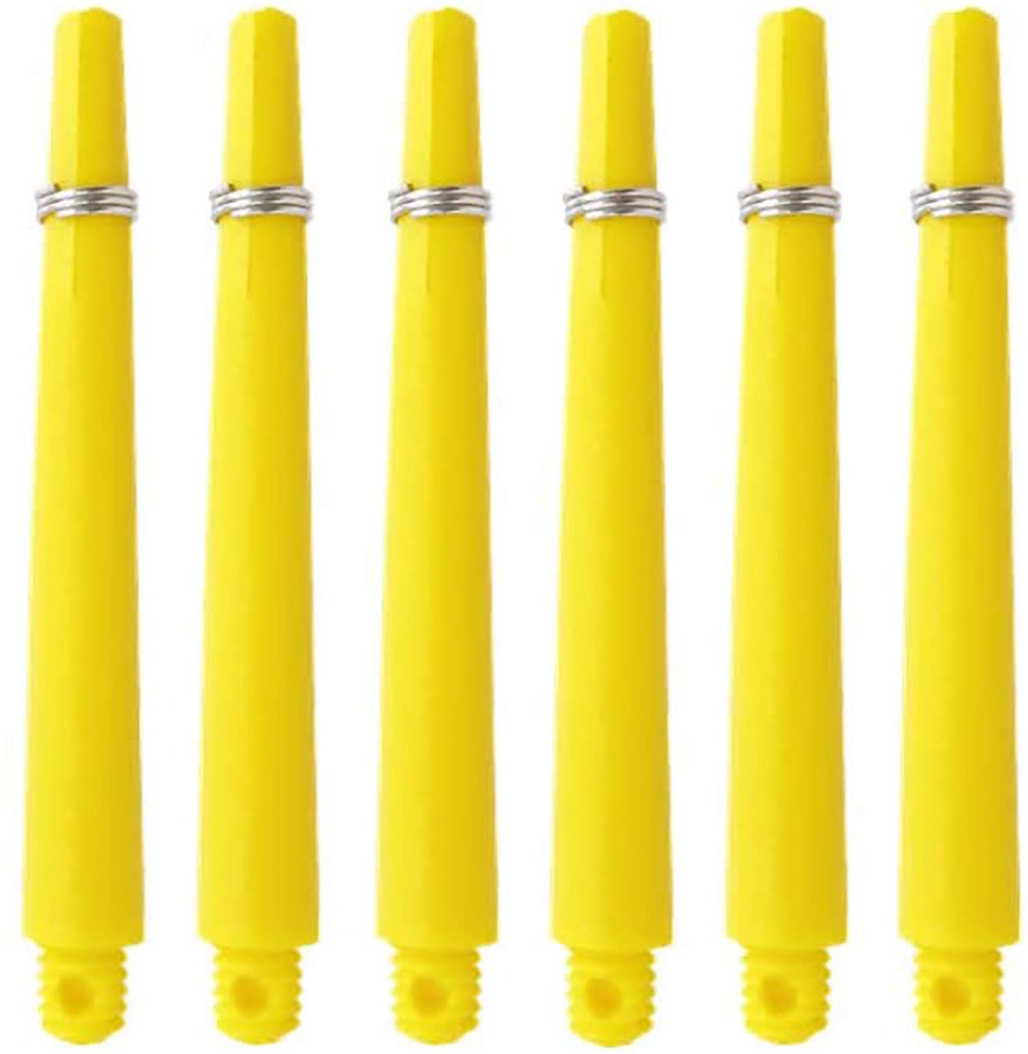 BIPY 75Pack Dart Nylon Stems and 2D Flights Set in 2BA Medium Nylon Shafts Colourful Flights and O Rings Professional Dart Accessories Kit Perfect Accessories for Indoor Dart Games