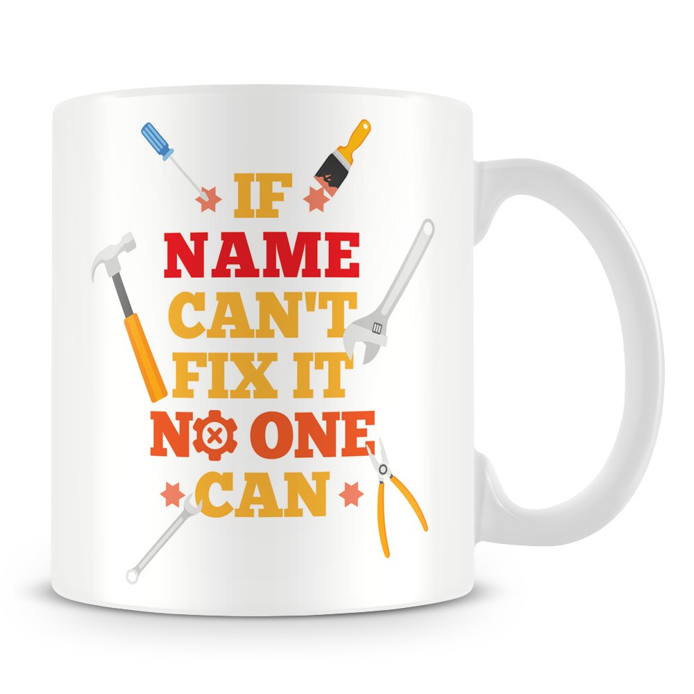 - Personalised Mug with Name | Personalised Gift for Dad -