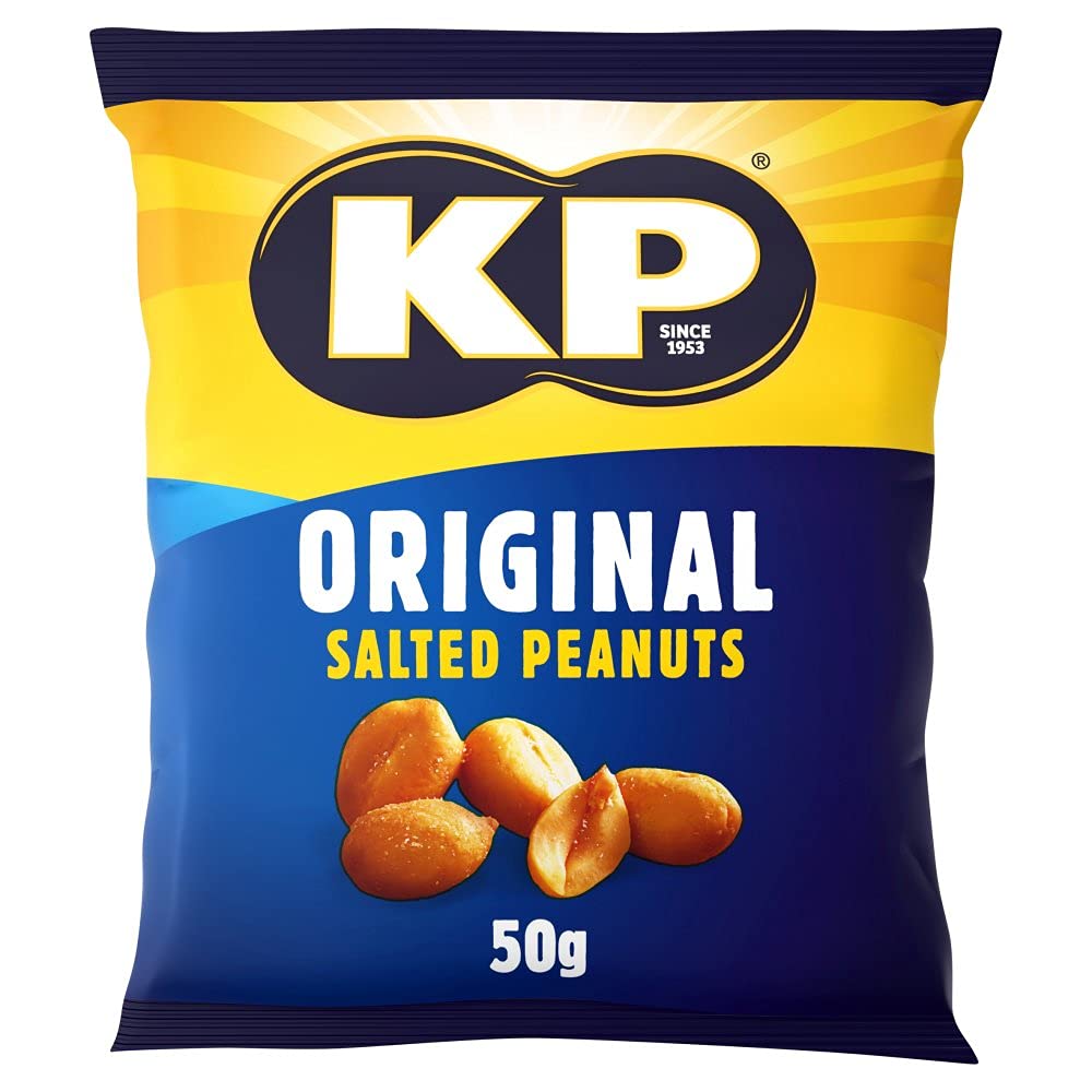 - KP Original Salted peanuts | Pub Card | 21 X 50 G -