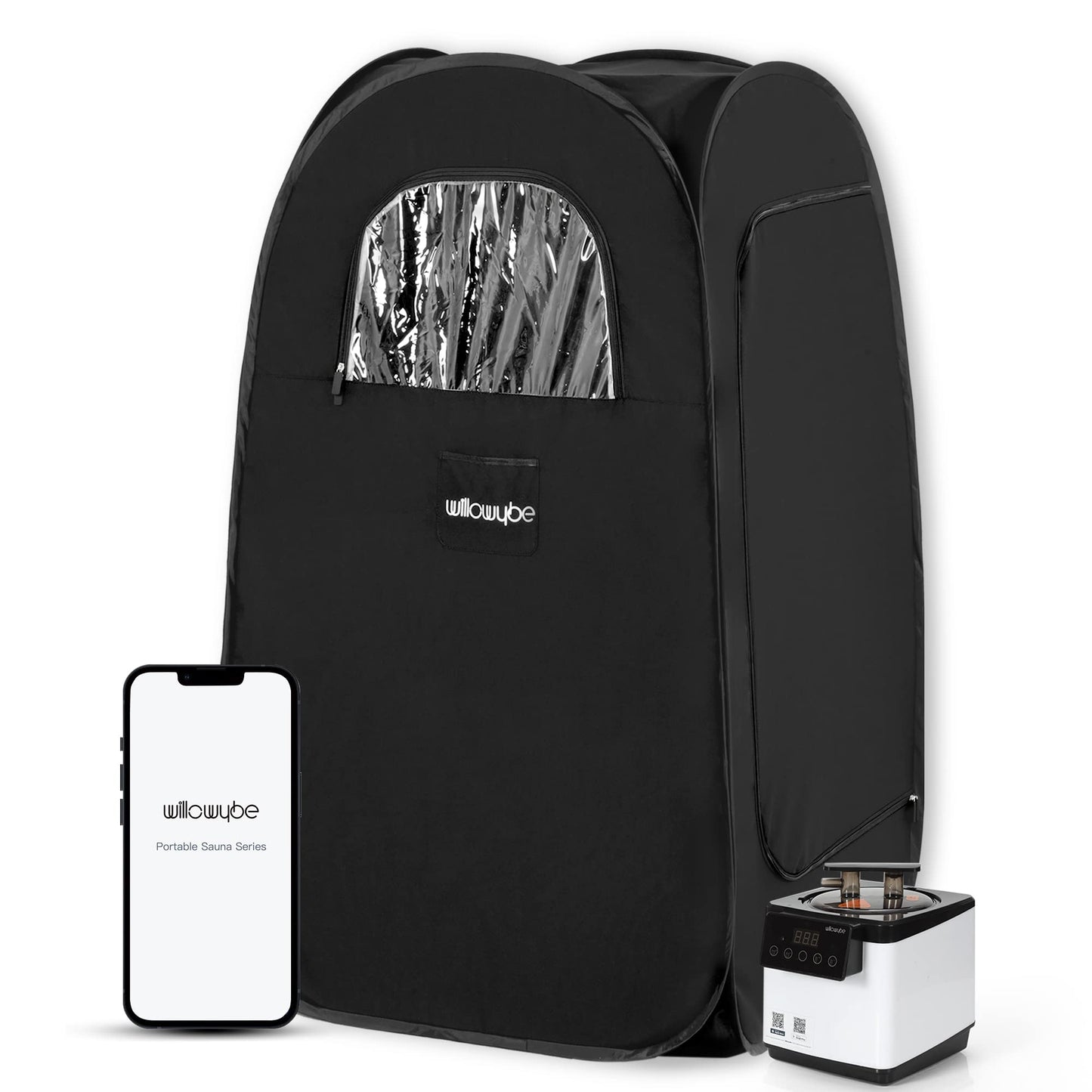 - Portable Steam Sauna | Personal Home Spa Room With Bluetooth | Steamer -
