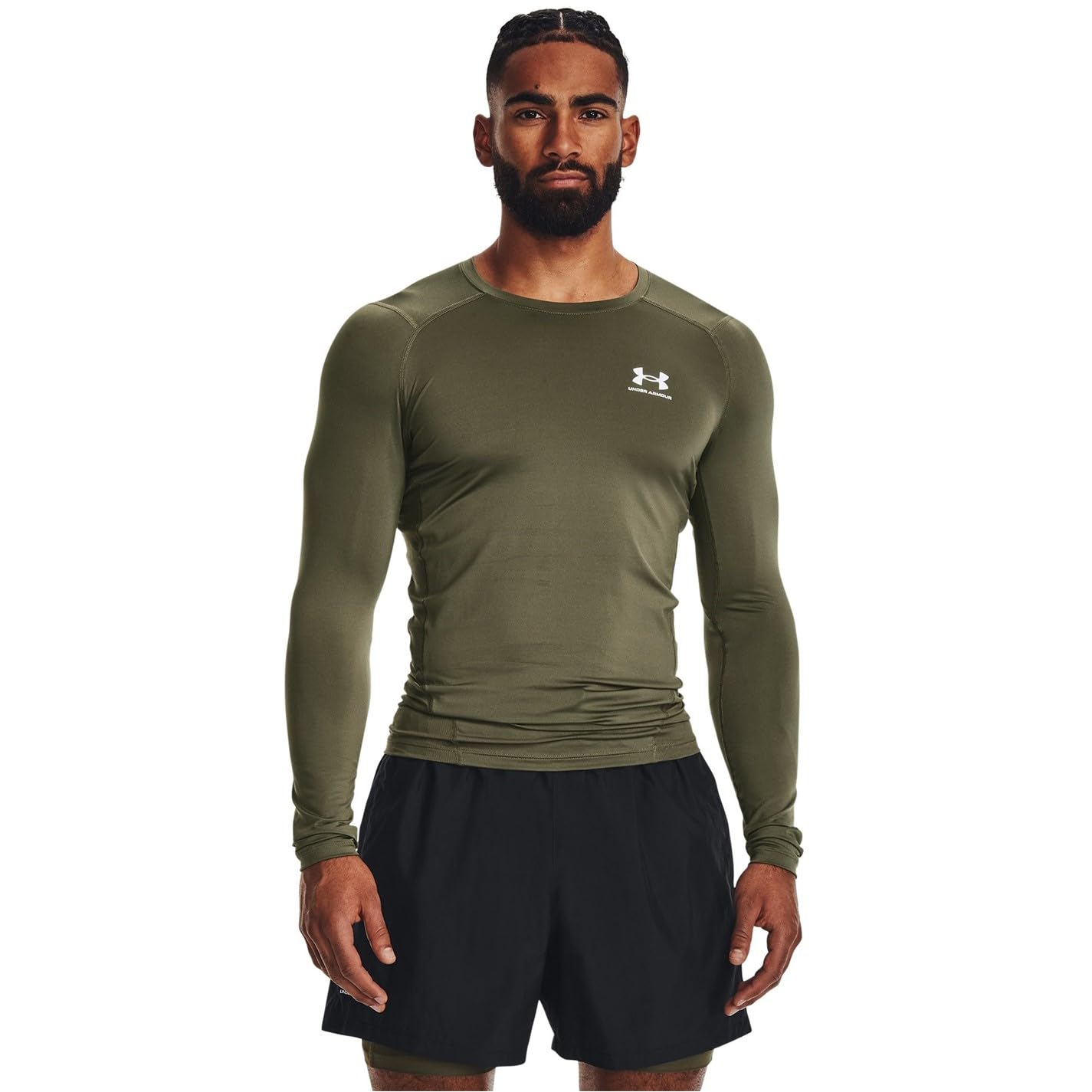 - Under Armour Men's UA HG Armour Comp LS Shirt -