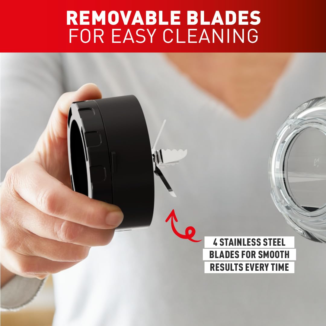 - Tefal Blendforce II Blender | 2L Plastic Jug, | 1.25L Effective Capacity | 600W |  Smoothie Blender | Ice Crush | 2 Speeds | Black -