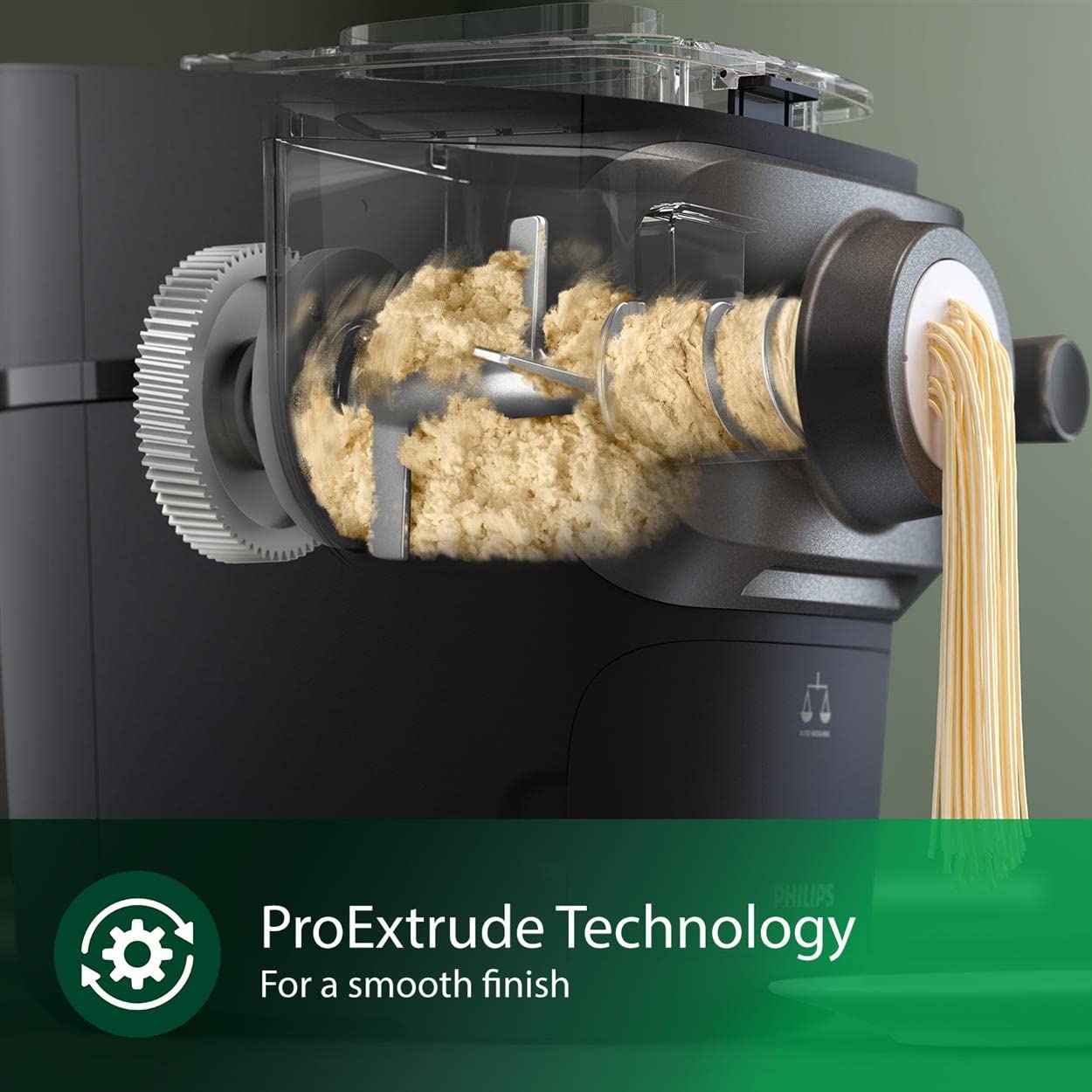 - Philips Pasta Maker Series 7000 | ProExtrude Technology | Auto-Weighing | Fully Automatic -