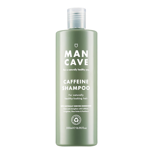 - ManCave Caffeine Shampoo | 500ml Men | Support And Encourage Healthy Hair Growth -