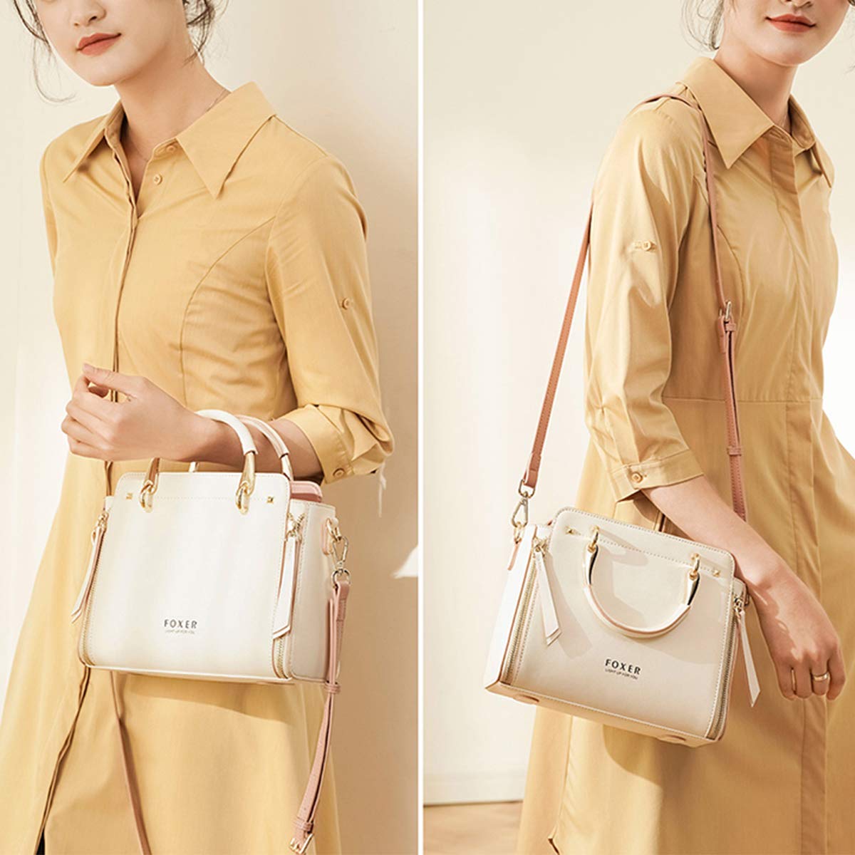 - FOXER Leather Handbags for Women -