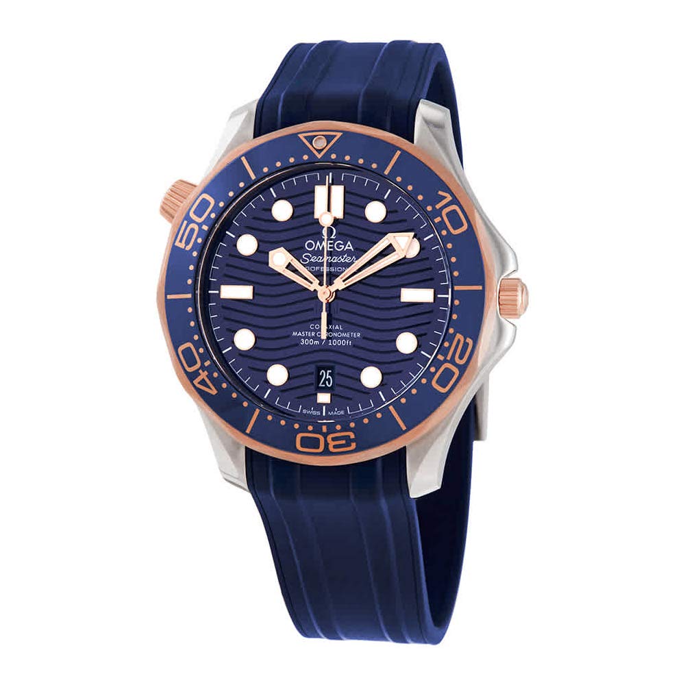 - Omega Seamaster Diver Automatic Blue Dial Watch -