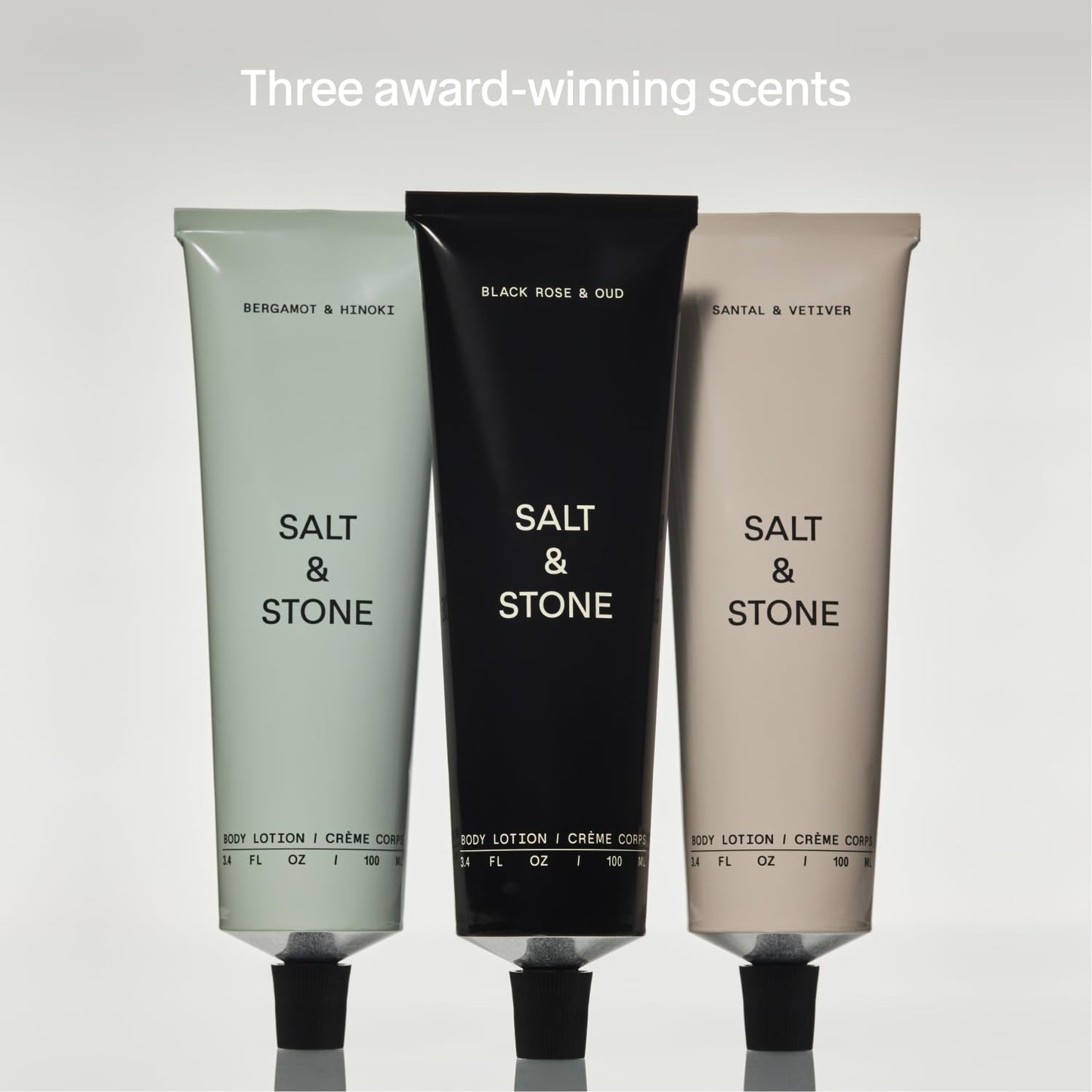 - Salt & Stone Body Lotion | Scented Daily Body Lotion for Women & Men | Hydrates, Nourishes & Softens Skin | Restores Dry Skin | Fast-Absorbing | Cruelty-Free & Vegan | 100 ml -