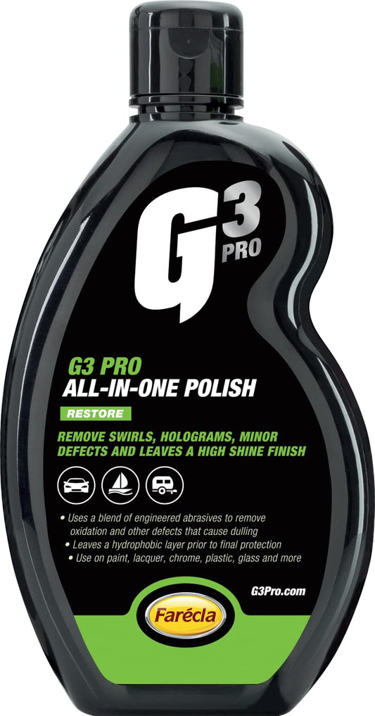 - G3 Pro All-in-One Polish 500ml (7251) | White Liquid -