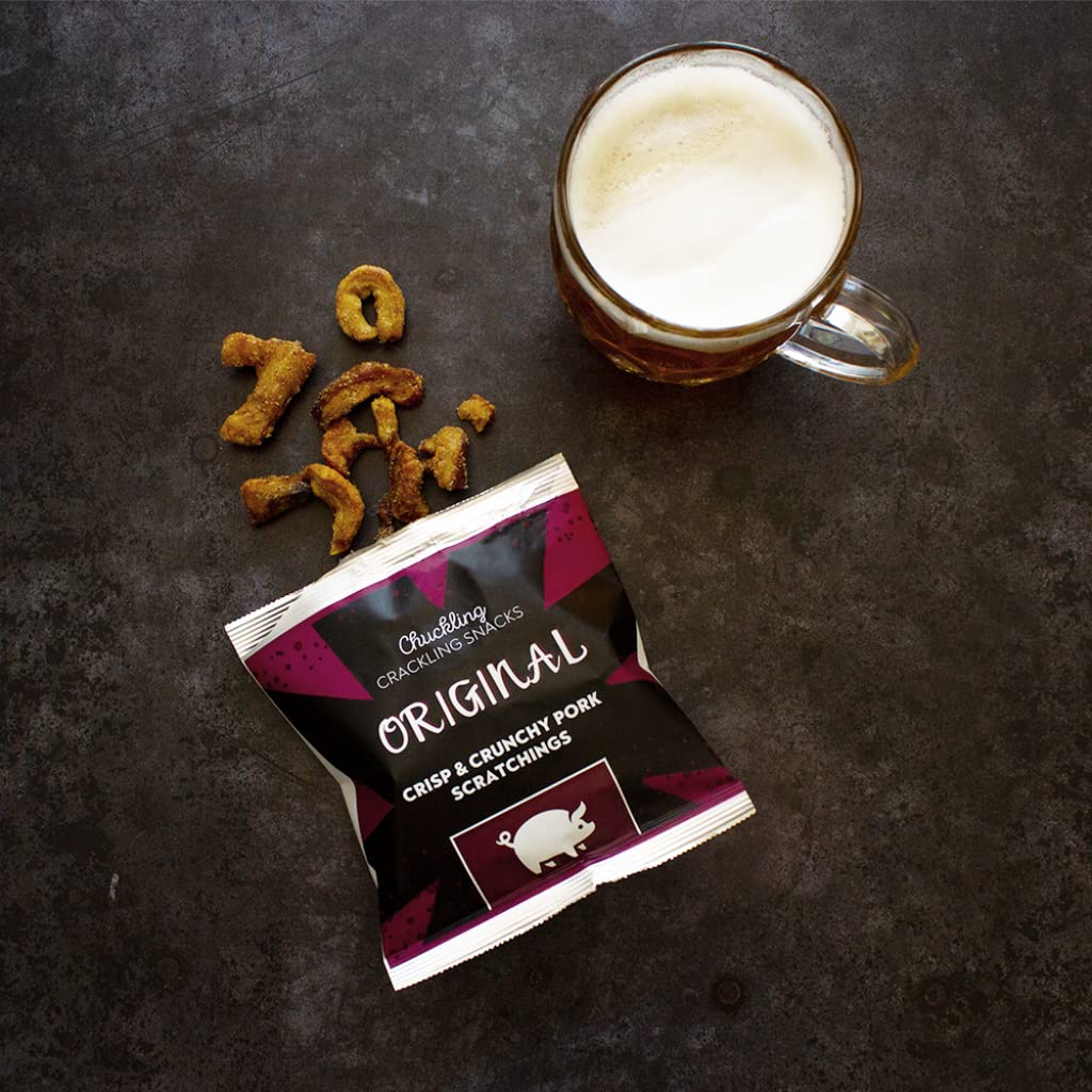 - Original Pork Scratchings | Multi-Pack (12 x 50g) -