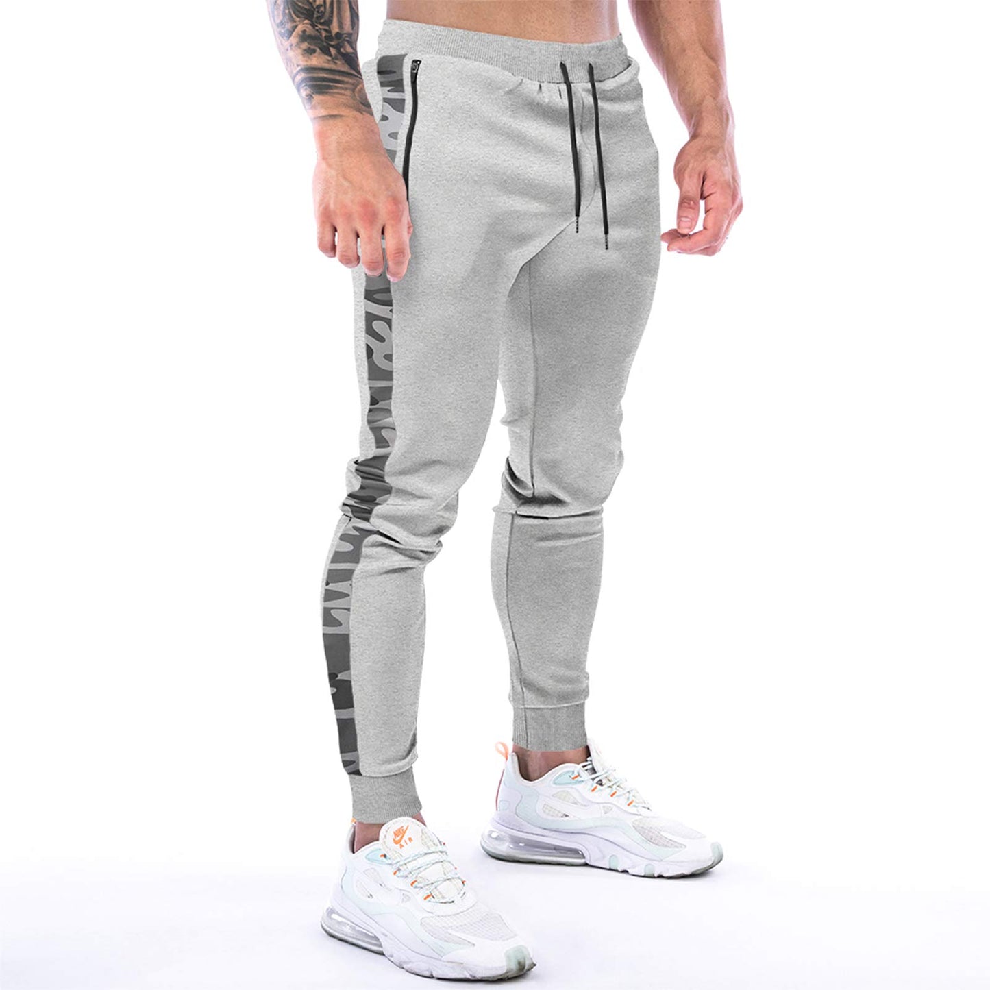 -MakingDa Mens Gym Joggers | Sweatpants | Slim Fit  |  Running Workout Trousers -