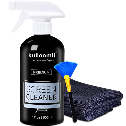 - Screen Cleaner Spray | 500ml | Screen Cleaning Kit for Iphone, Ipad, TV, Monitor, Laptop, Computer, Macbook -