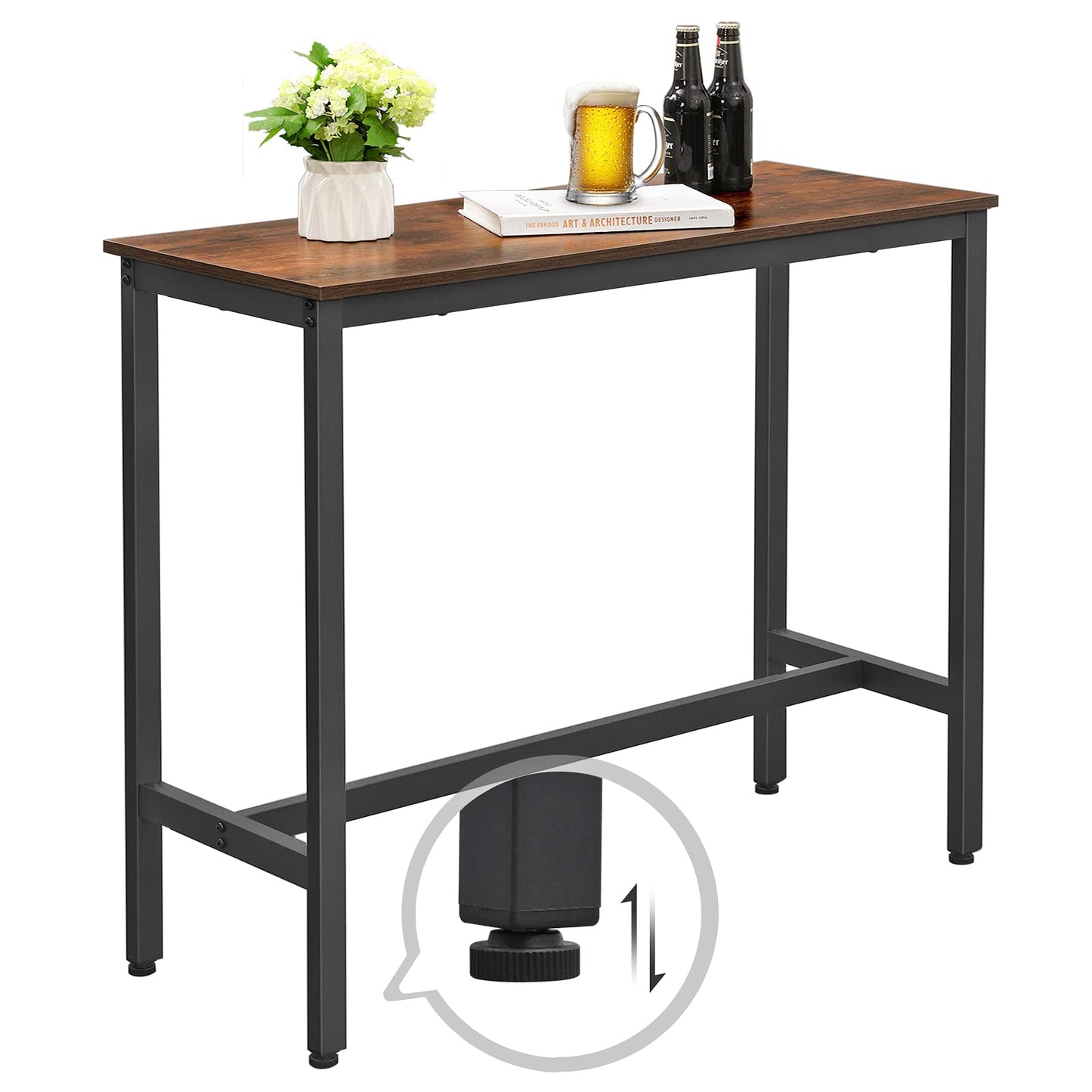 - VASAGLE Bar Table, Kitchen Table -