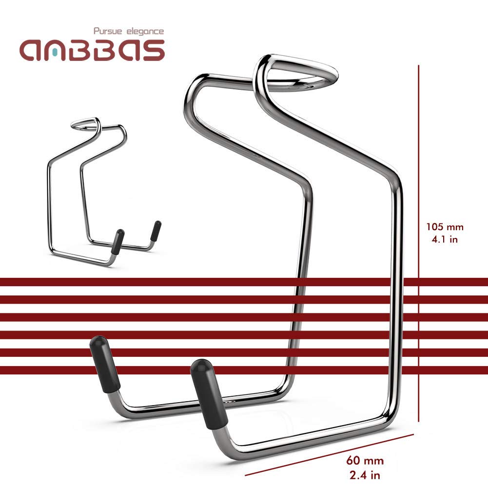 Anbbas Synthetic Badger Shaving Brush Set, 3IN1 Shaving Kit with Stainless Steel Shaving Stand and Bowl for Men Wet Close Shave