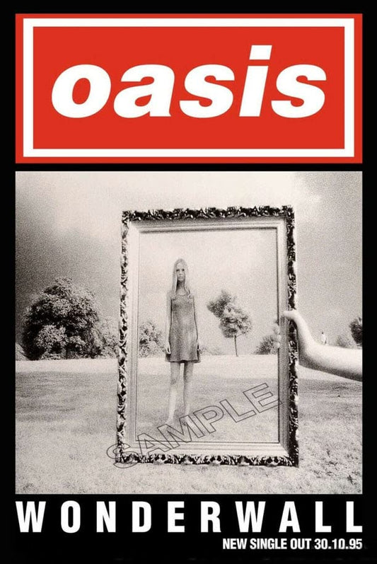 - Oasis Wonderwall Vintage Poster -