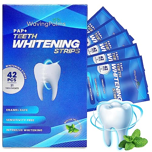 - Waving Palms Teeth Whitening Strips, Whitening, 42 Upgraded Sensitivity Free Kit