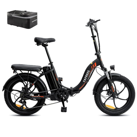 - Fafrees Electric Bike, 20" Folding Electric Bikes for Adults | 36V 16Ah/576Wh Removable Battery Ebike 90KM Mileage Pedal Assist | 3.0" Fat Tire Electric Bike -