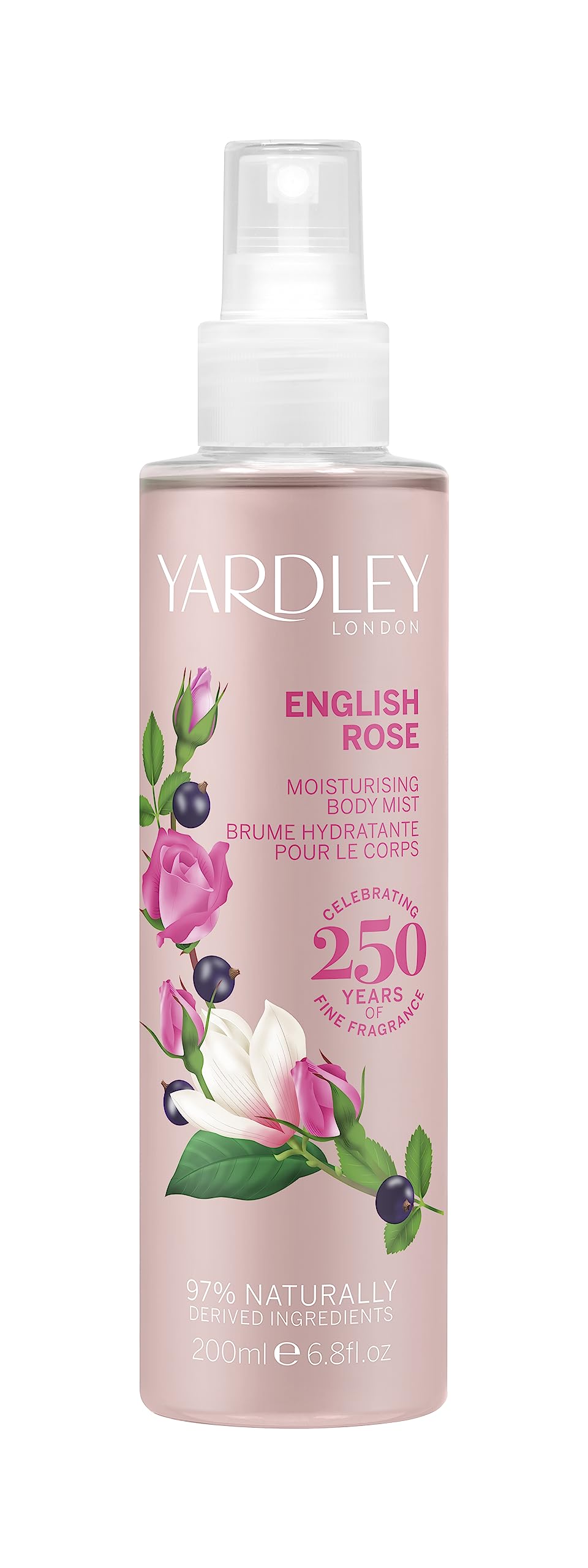 - Yardley London English Rose Fragrance Mist 200 ml
