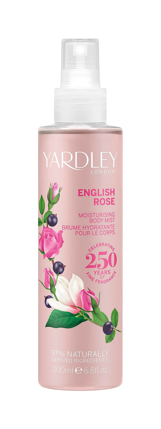 - Yardley London English Rose Fragrance Mist 200 ml
