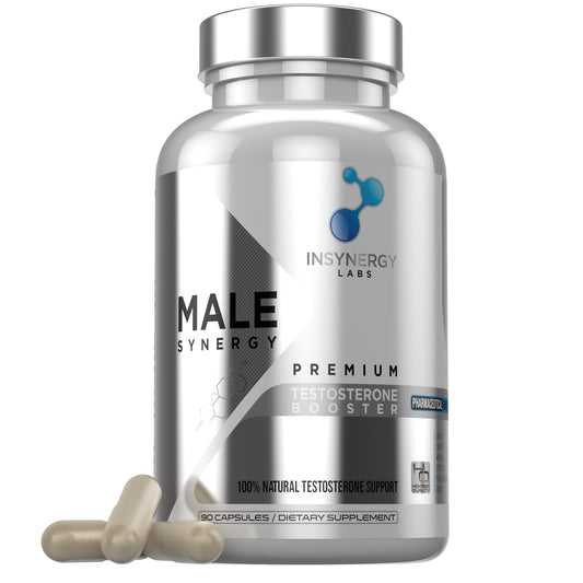 - Testosterone Booster Male Synergy | Ultra Premium Testosterone Supplements for Men | Testosterone Boosters  -