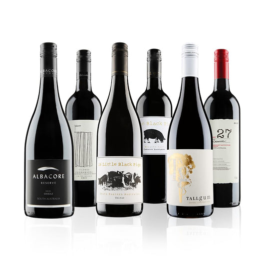 - Virgin Wines - Australian Blockbusters Red Wine Case - 6 Bottles (75cl) -