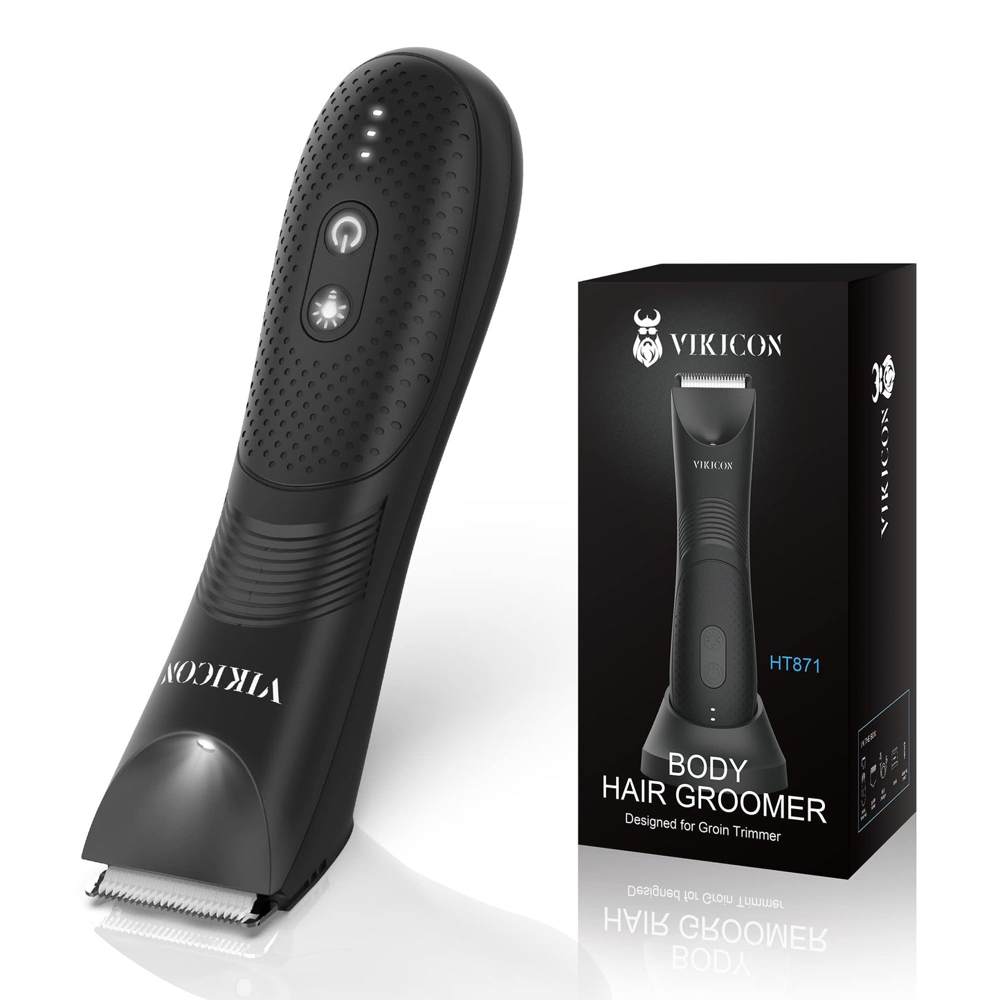 - Manscape Trimmer for Men | VIKICON Pubic/Body Hair Trimmer Men -